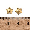 304 Stainless Steel Bead Caps STAS-P448-09F-G-2