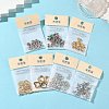 SHEGRACE Brass Cubic Zirconia Beads XGRQ4H341-682G-A-5