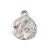 304 Stainless Steel Pendants STAS-L022-241P-1