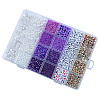 DIY 24 Style Acrylic & ABS Beads Jewelry Making Finding Kit DIY-NB0012-02A-3
