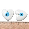 Handmade Evil Eye Lampwork Pendants LAMP-F035-11F-3