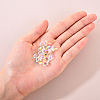 20Pcs Transparent Spray Painted Glass Charms GLAA-YW0001-03A-7