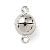 Round Brass Magnetic Clasps KK-B160-38P-1