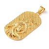 316L Surgical Stainless Steel Big Pendants STAS-B059-01G-08-2