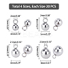 304 Stainless Steel Charm STAS-UN0019-56P-4