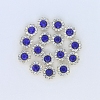 Rhinestone Buttons RB-WH0004-01LG-05-1