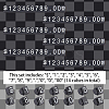 50 Bags ABS Price Display Cube Adjustable Price Tag ODIS-BBC0001-06-3