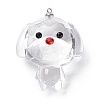 Transparent Acrylic Rhinestone Big Pendants LS-TACR-P002-01A-1