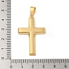 PVD Vacuum Plating 304 Stainless Steel Pendants STAS-C105-02G-3