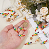 20Pcs Pride Rainbow Color Rectangle Enamel Pins JEWB-FH0001-77-3