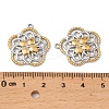 304 Stainless Steel Pendants STAS-T068-62GP-3