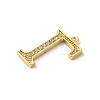 Rack Plating Brass Micro Pave Cubic Zirconia Pendant KK-H449-76G-22-2