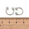 304 Stainless Steel Piercing Body Jewelry AJEW-C033-01A-P-5