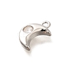 Brass Micro Pave Cubic Zirconia Charms KK-C085-22P-2
