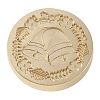 Christmas Series Wax Seal Brass Stamp Head AJEW-M037-01G-22-2