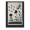 Eco-Friendly PET Plastic Hollow Painting Silhouette Stencil DRAW-PW0008-01K-1