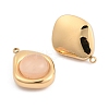 Natural Rose Quartz Pendants STAS-L022-487G-01-2