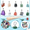 20Pcs 10 Styles Natural & Synthetic Mixed Gemstone Pendants G-FS0005-93P-01-2