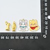20Pcs 4 Styles Alloy Enamel Pendants ENAM-CJ0004-48-8