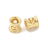 Brass European Beads KK-B166-01G-8-1