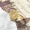 Clear Cubic Zirconia Finger Rings RJEW-G337-02G-04-3