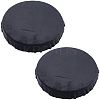 Velvet Round Stool Cover AJEW-WH20020-290D-1