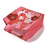 Mother's Day Theme Printed Flower Non-Woven Reusable Folding Gift Bags with Handle LS-ABAG-F009-C01-3