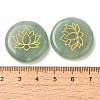 Natural Green Aventurine Cabochons G-C158-04K-3