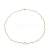 304 Stainless Steel Cable Chain Necklaces NJEW-M183-02G-2