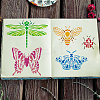PET Hollow Out Drawing Painting Stencils DIY-WH0391-0559-7