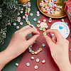 Christmas Handmade Polymer Clay Beads Kit for DIY Jewelry Making DIY-PH0004-04-5