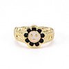 Alloy Enamel Wide Band Rings RJEW-N034-012-RS-2