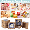 Kraft Paper Cardboard Gift Drawer Boxes LS-CON-WH0085-129B-5