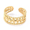 Ion Plating(IP) 304 Stainless Steel Finger Rings RJEW-L102-27G-2