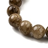 Natural Dyed Marble Beads Strands G-D315-A01-03-6mm-4