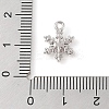 Alloy with Rhinestone Pendants ALRI-U001-02D-01-3