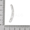 304 Stainless Steel Curved Tube Beads LS-STAS-M071-03A-P-4