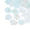 Frosted Transparent Acrylic Beads FACR-T009-01C-1