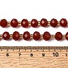 Natural Carnelian(Dyed & Heated) Beads Strands G-D105-B12-4
