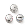 304 Stainless Steel European Beads STAS-D180-06P-1