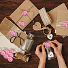 50Pcs Adhesive Wax Seal Stickers DIY-CA0006-16E-4