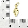 Brass Micro Pave Cubic Zirconia Pendants KK-H475-23G-02-3
