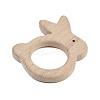 Natural Beech Wooden Baby Teething Toys WOOD-U003-12-2