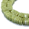 Natural Chinese Southern Jade Beads Strands G-F631-I05-3