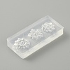 DIY Rose Shape 3D Nail Art Ornament Silicone Molds DIY-TAC0021-12A-2