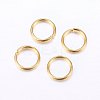 304 Stainless Steel Open Jump Rings X-STAS-O098-01G-16-1