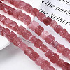 Natural Quartz Beads Strands G-S359-365B-4