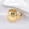 Brass Open Cuff Rings for Women LS-RJEW-G341-04G-03-3