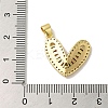 Brass Micro Pave Cubic Zirconia Pendants KK-C058-02G-02-3
