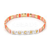 Rainbow Bohemian Style Original Design Fashion Tila Beaded Bracelet for Women. RM1844-19-1